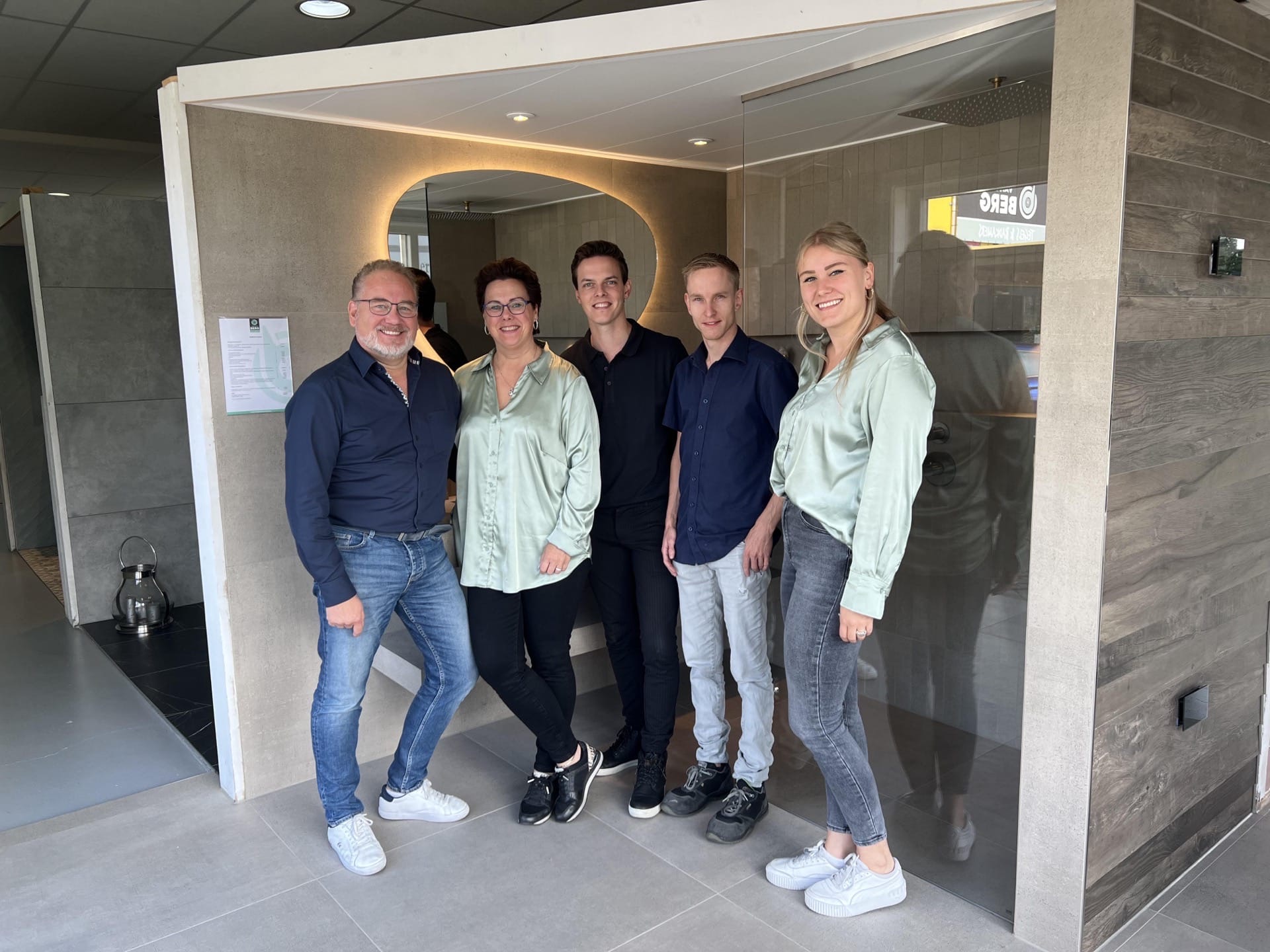 Showroom Van den Berg Tegels & Badkamers